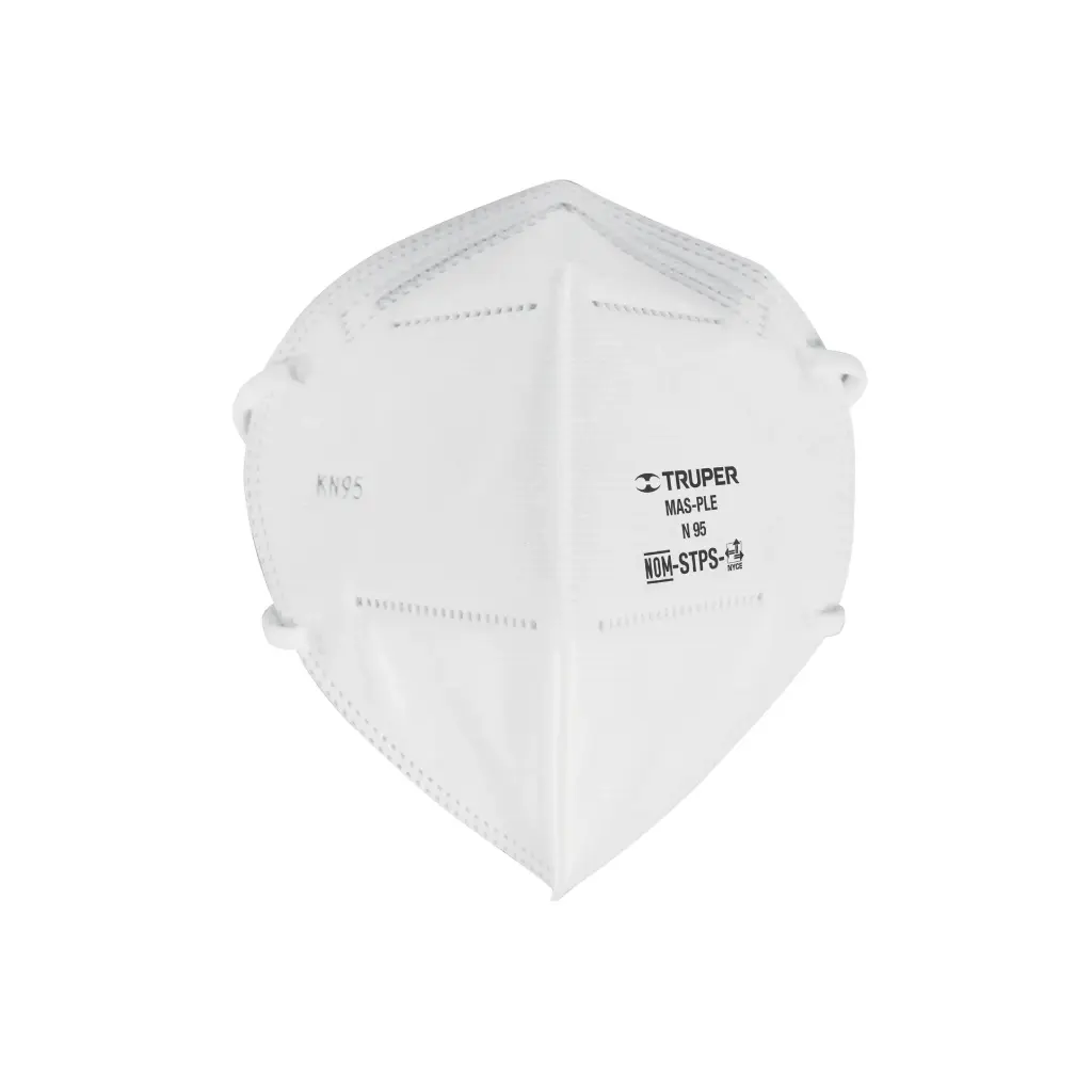[14427] Respirador plegable N95, para polvos y partículas, Truper