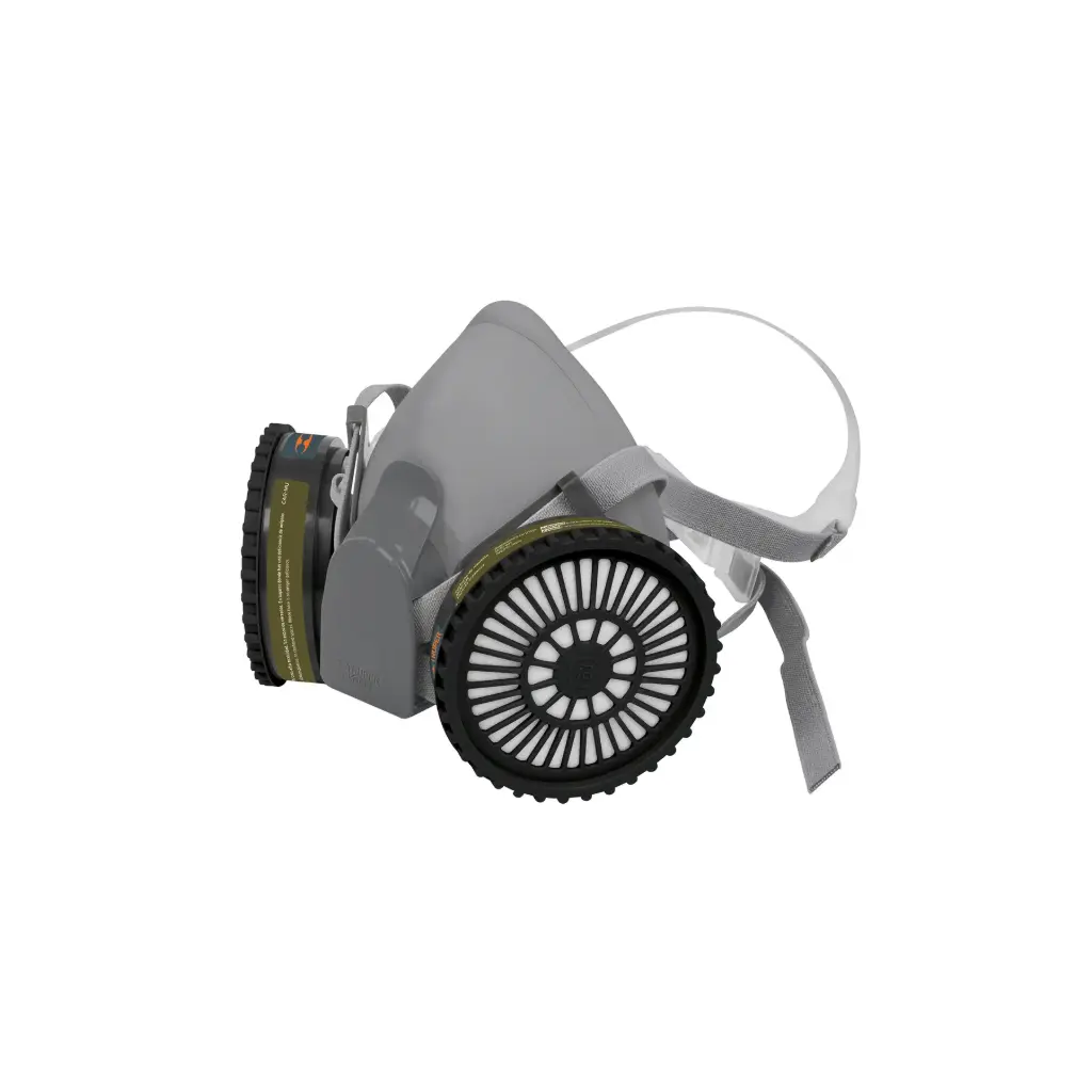 [13730] Kit respirador profesional con cartuchos multigas, Truper