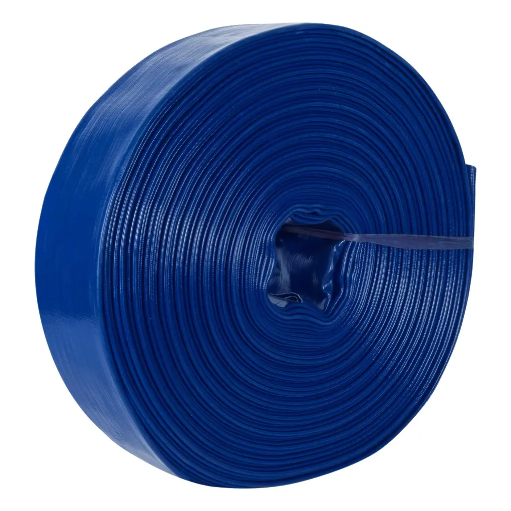 Rollo de manguera plana de 3" x 50m de descarga p/motobomba, Truper
