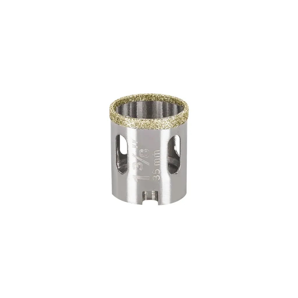 [17129] Sierra copa con diamante 1-3/8" borde continuo, Truper