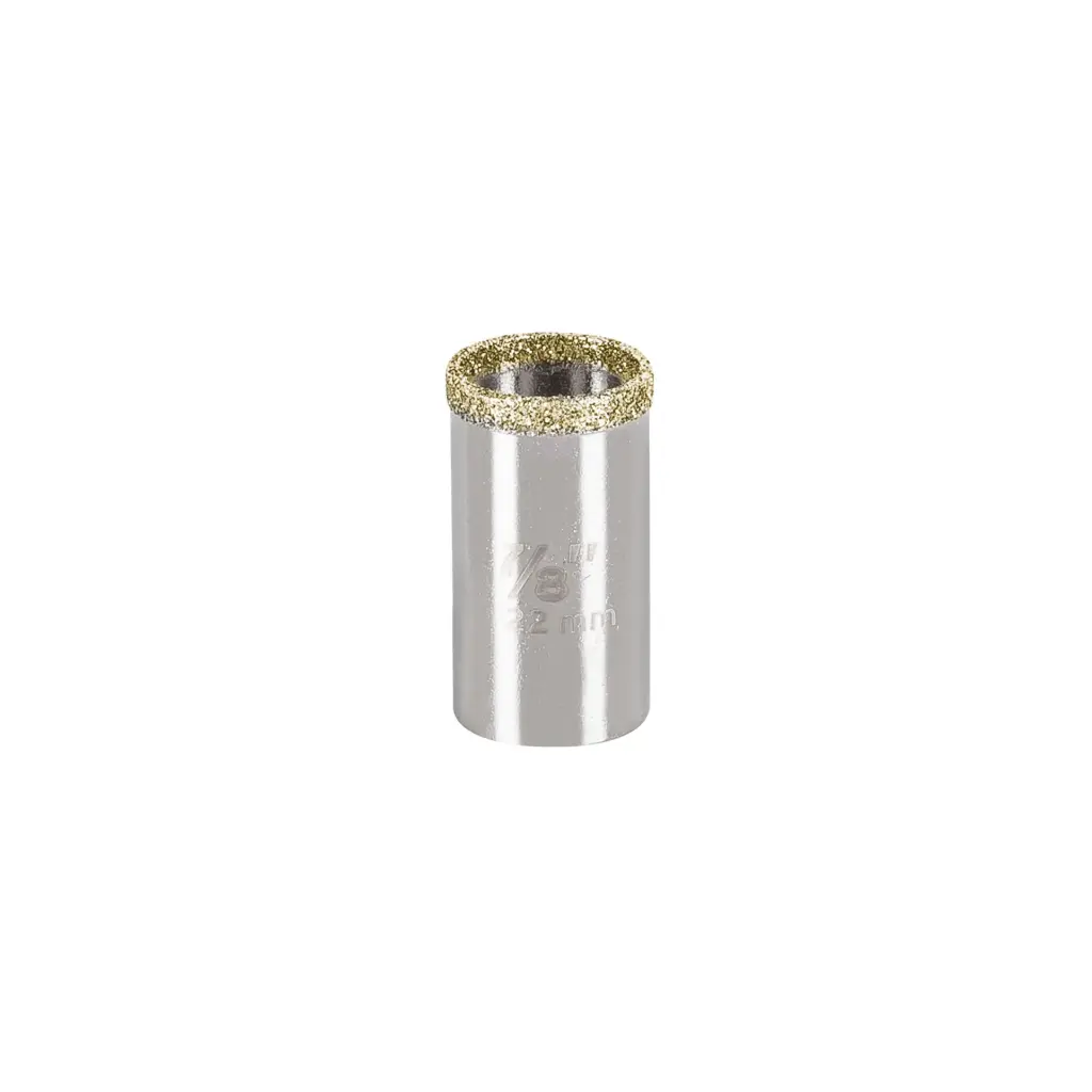 [17125] Sierra copa con diamante 7/8" borde continuo, Truper