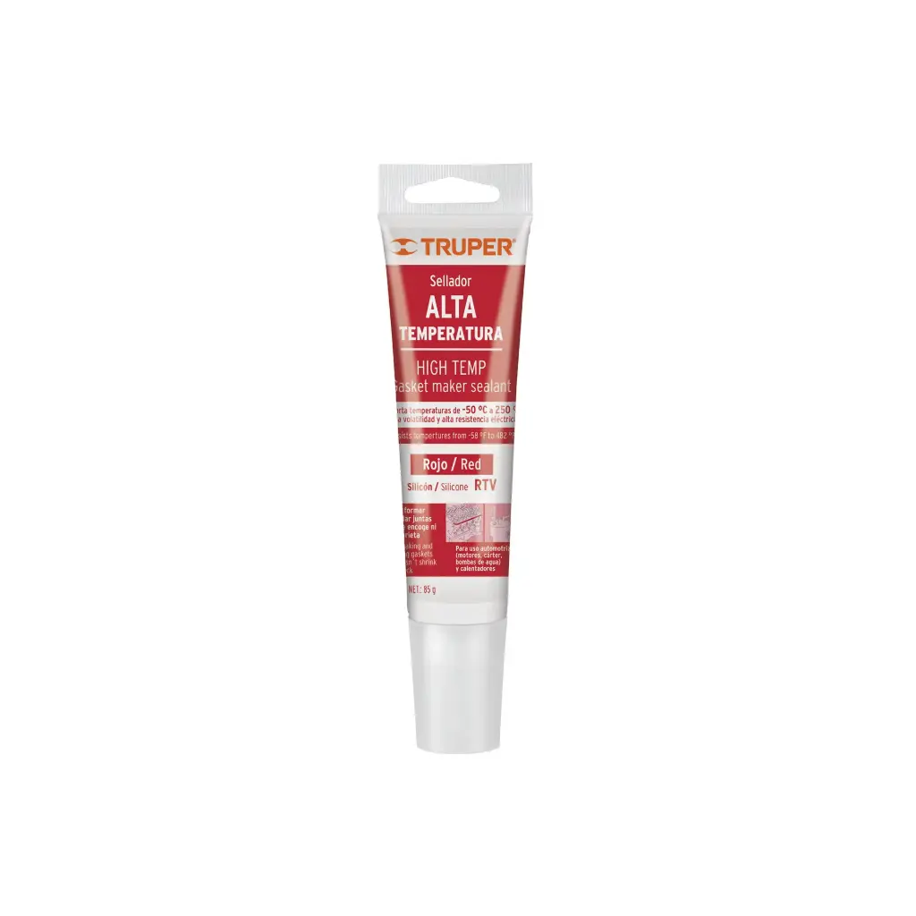 [17566] Silicona roja para altas temperaturas, 85 g