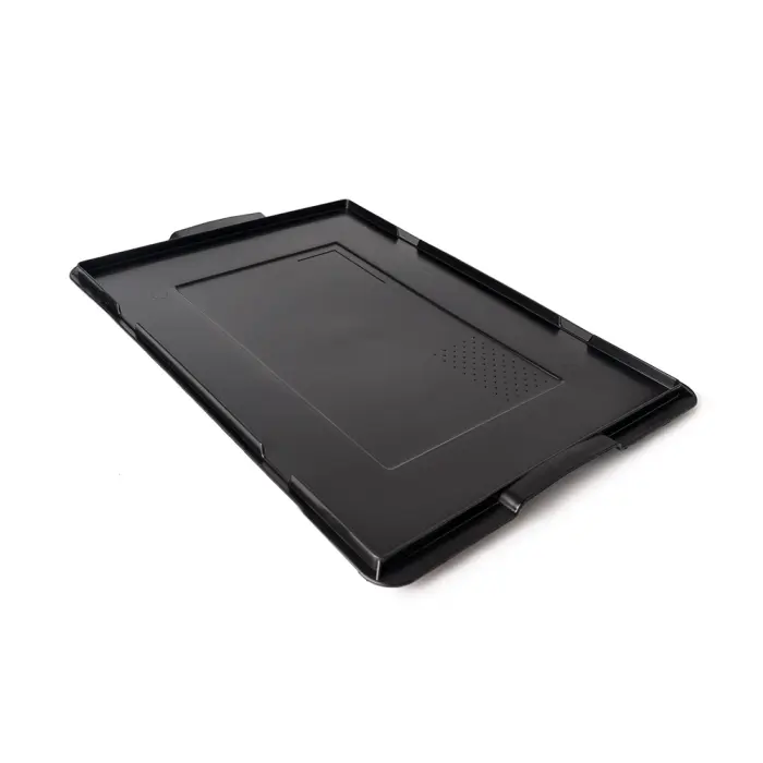 Tapa color negro - Serie Athena | 40x30cm S/Bisagra, Storage Compat