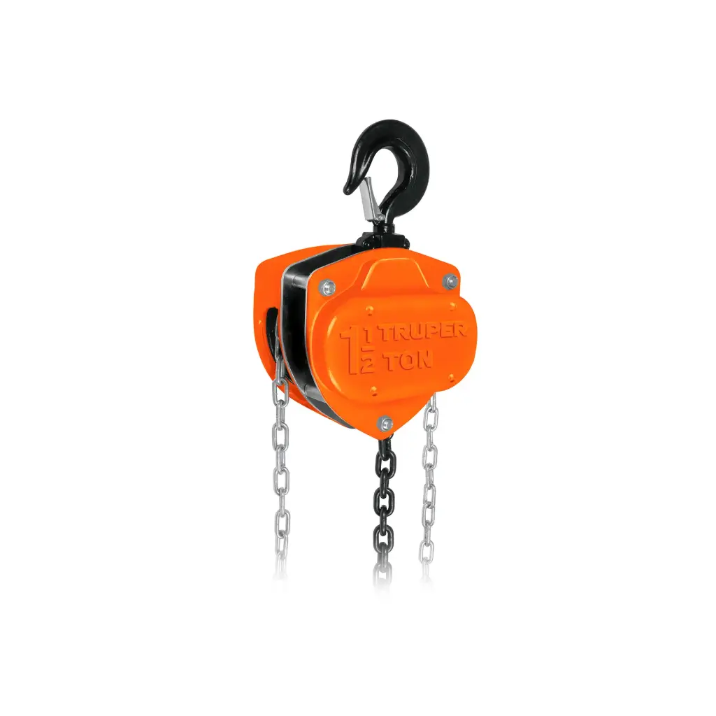 [16825] Tecle de 1-1/2 ton, Truper