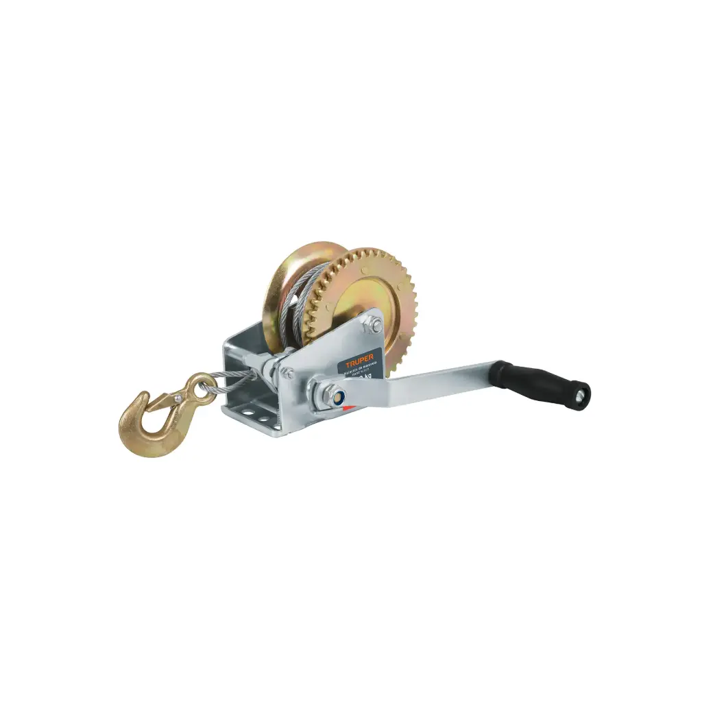 [14720] Templadora con ratchet de manivela 650 kg con cable, Truper