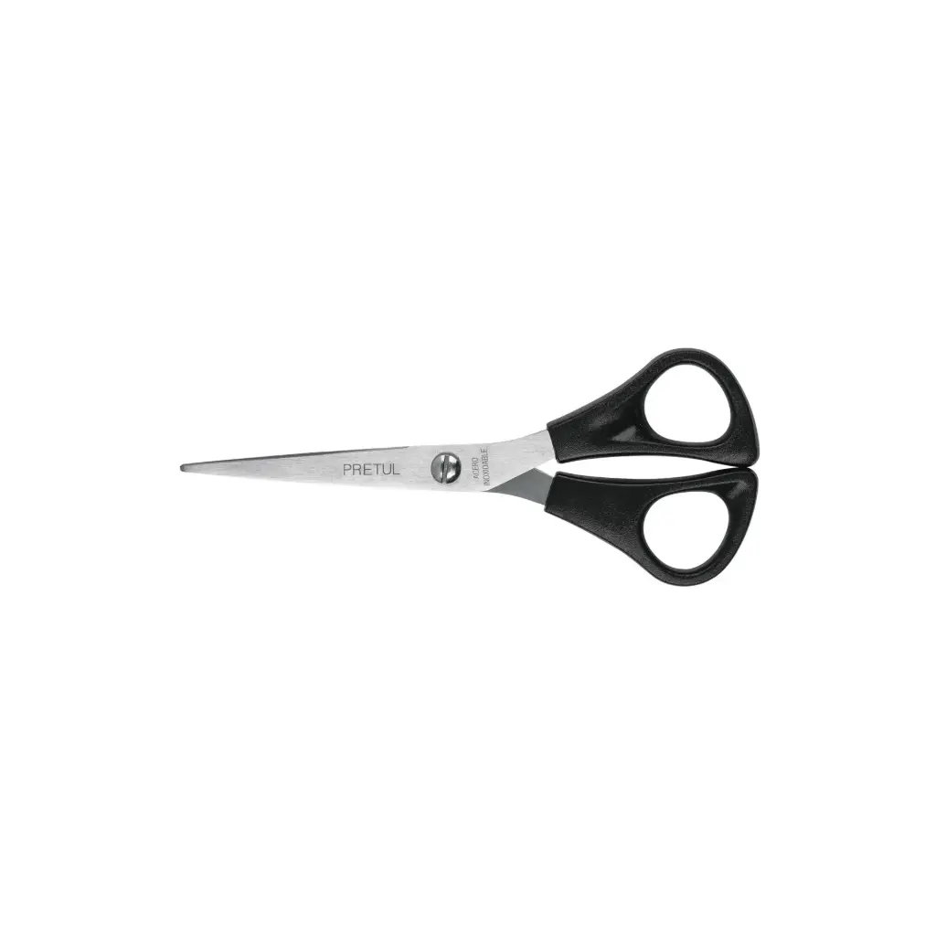 [23187] Tijera 6" de acero inoxidable para casa y oficina, Pretul