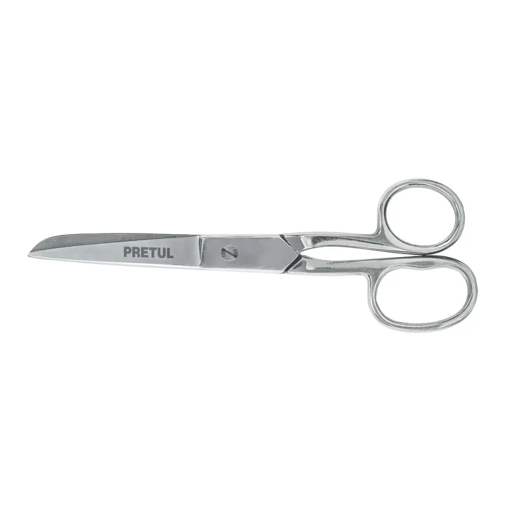 [23160] Tijera 6" ojo grande acero inoxidable para costura, Pretul