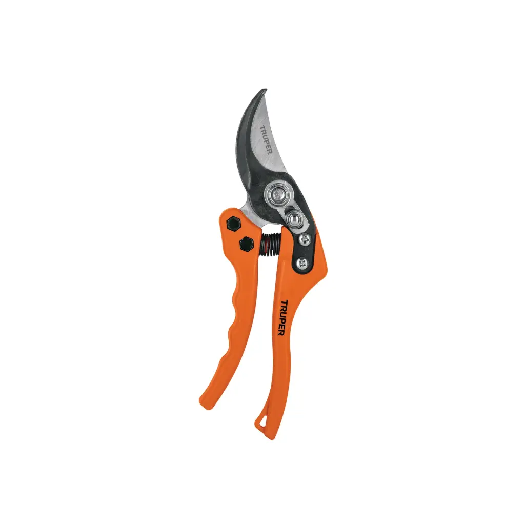 [18463] Tijera para poda 8" de acero/nylon con cuchillas acero SK5, Truper