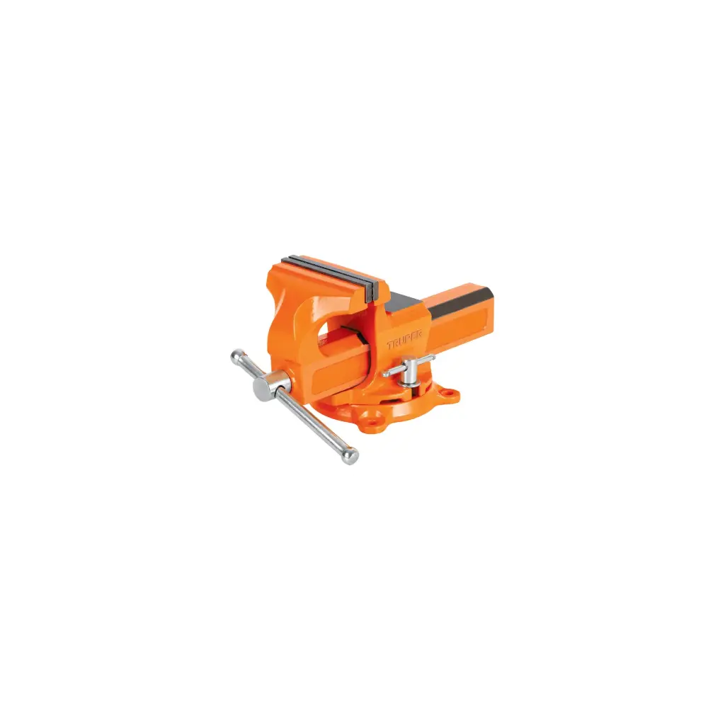 [100199] Tornillo de banco 4" tipo europeo de hierro nodular, Truper