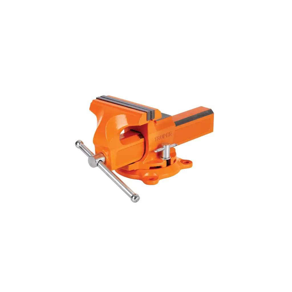 [100241] Tornillo de banco 6" tipo europeo de hierro nodular, Truper