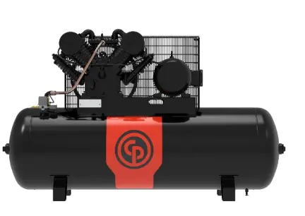 COMPRESOR 10 HP CPV 40/425, 40 cfm, 175 psi,  Tanque 425 litros, Trifásico 220v/60hz, 320kg, Chicago Pneumatic