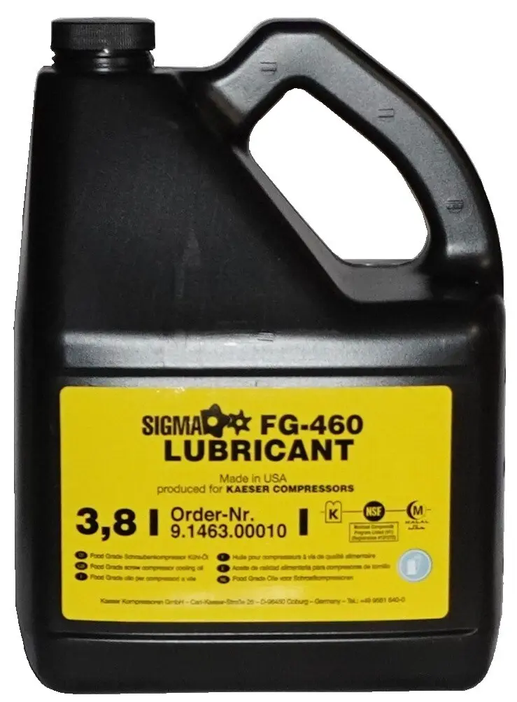 Sigma Compressor Lubricant S-460 3.8 Litros, Kaeser