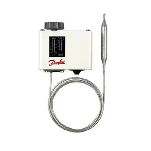 KP 77, Rango: 20-60°C, Diferencial: 3.5-10°C, Tubo capilar 2 mt