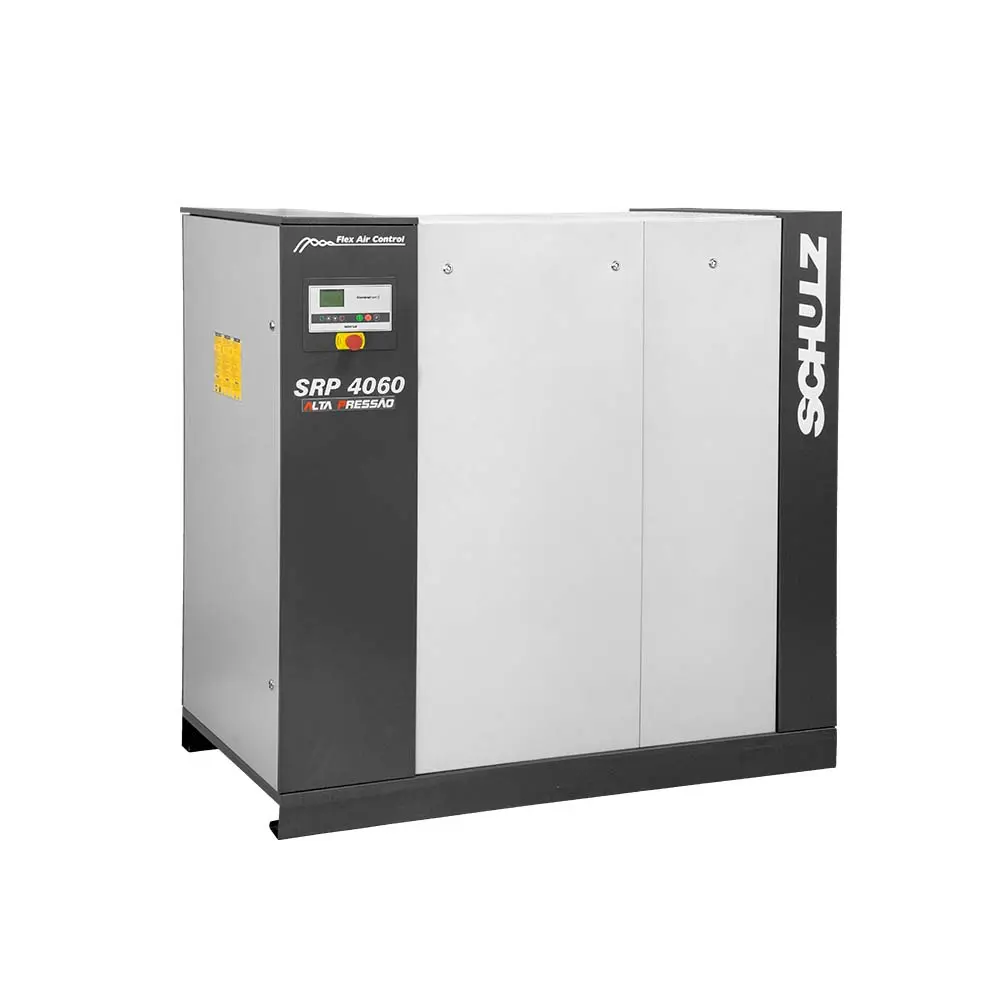 Compresor de tornillo SRP4060 60HP, 220v, trifásico, Schulz