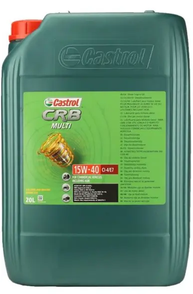 Aceite CRB Tmax 15W40 CI-4/SL/E7, 20L U6 - Castrol (BALDE 20 LTS)