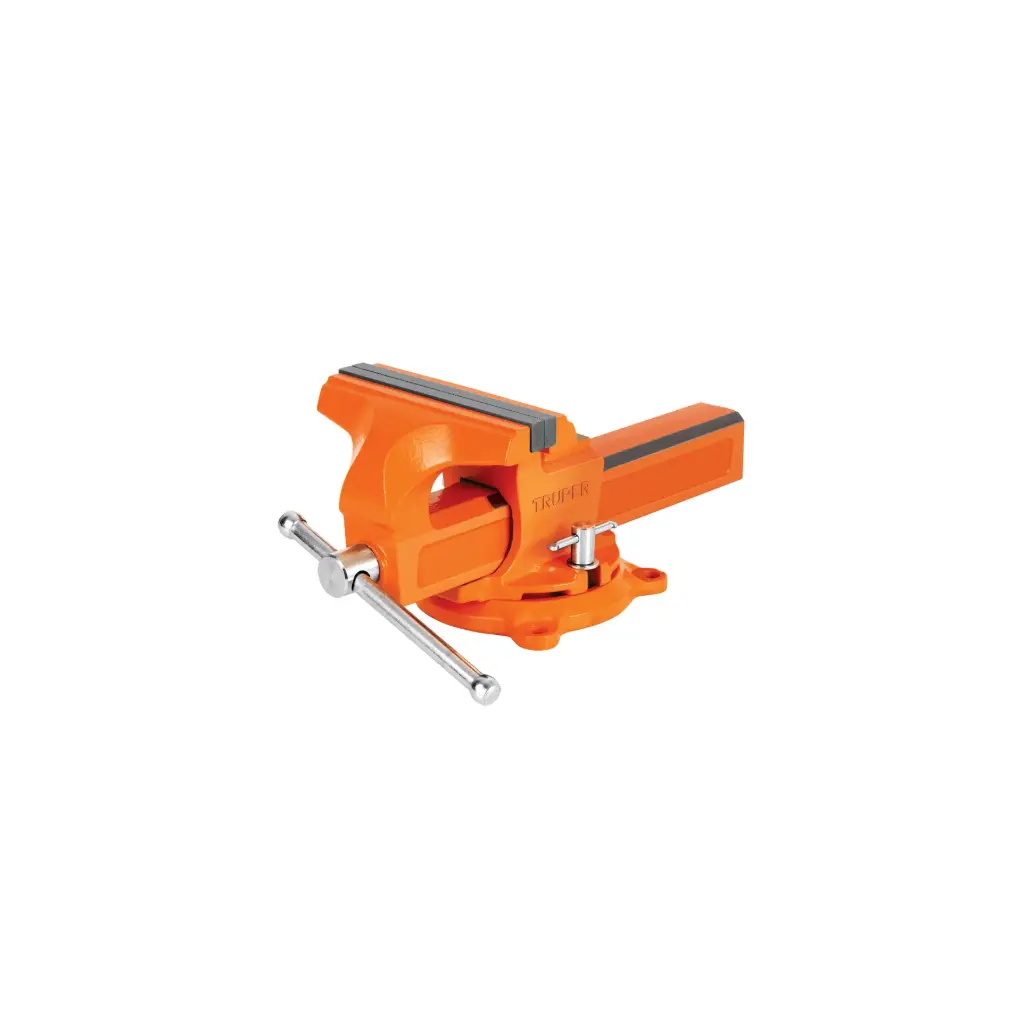 [100242] Tornillo de banco 8" tipo europeo de hierro nodular, Truper