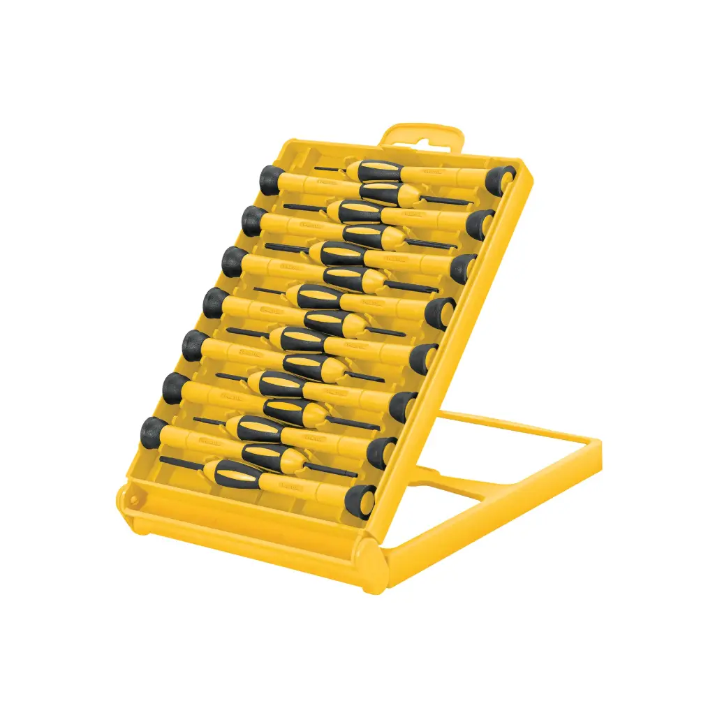 [21383] Juego con 15 desarmadores de joyero, Pretul