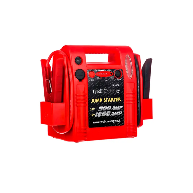 ARRANCADOR DE BATERIA 12V-24V (LIVIANOS) PORTATIL MARCA TYRELL CHENERGY