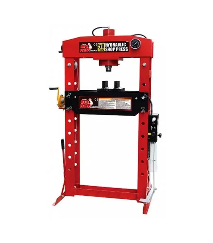 PRENSA HIDRÁULICA 50 TON HEAVY DUTY - MARCA BIG RED