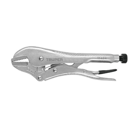 Alicate de presion 10" mordaza recta, Truper