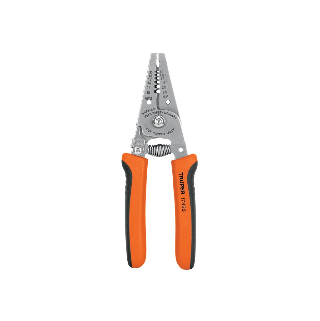 Alicate pelacables 6", Truper