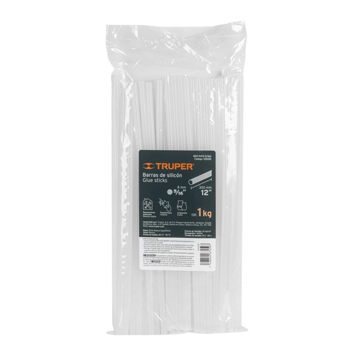 [100081] Bolsa con 1 kg de barras de silicón de repuesto p/PIPE-5/16, Truper