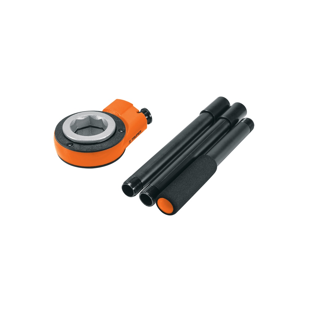 Cabezal para dado para tarrajas de 3/8 hasta 2", Truper
