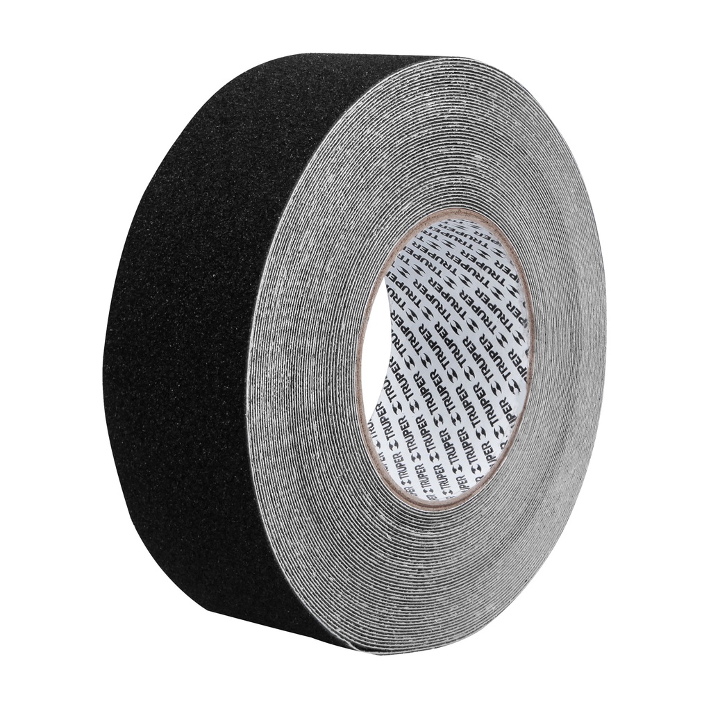 Cinta antiderrapante negra 2", rollo 18m, Truper