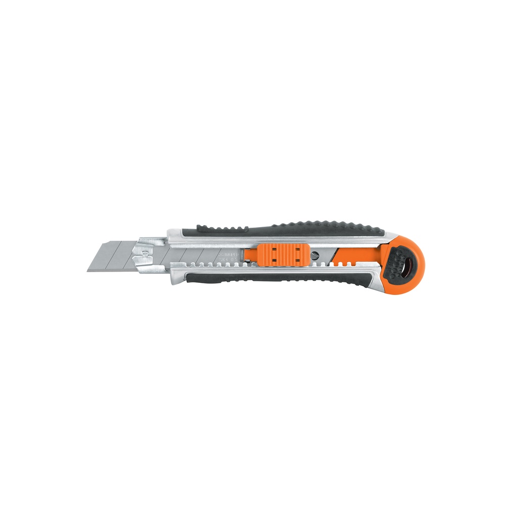 Cutter con alma metalica y grip, trabajo pesado x 18mm, Truper