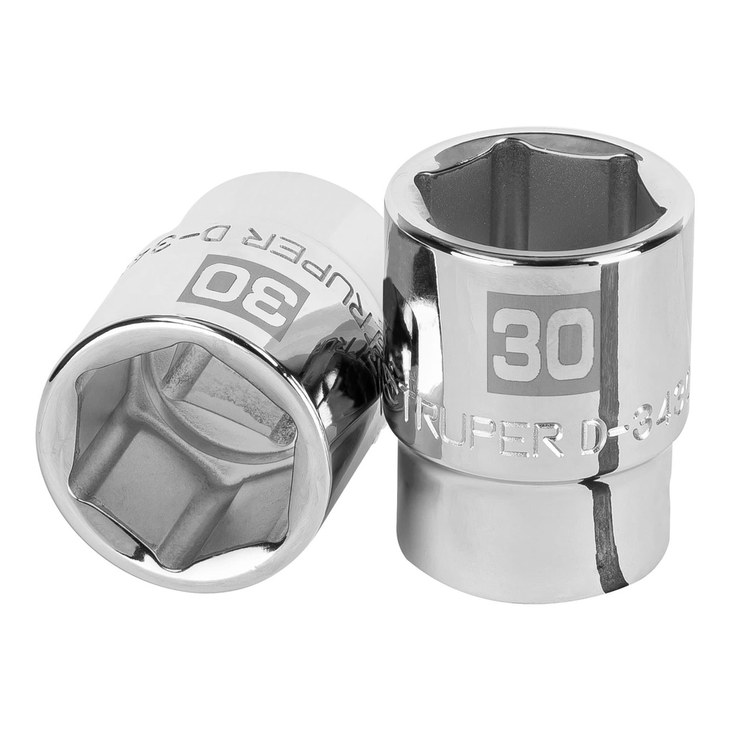 Dado hexagonal  E 3/4" - 30 mm, Truper