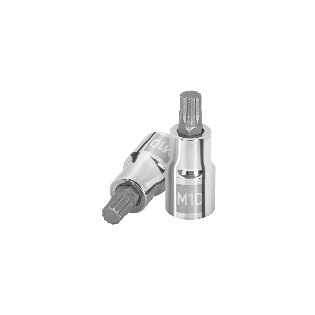 Dado punta corta bristol M10x55mm, cuadro 1/2", Truper
