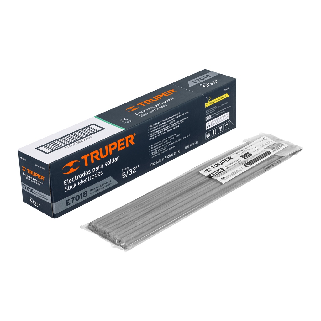 Electrodo 7018 5/32", Truper