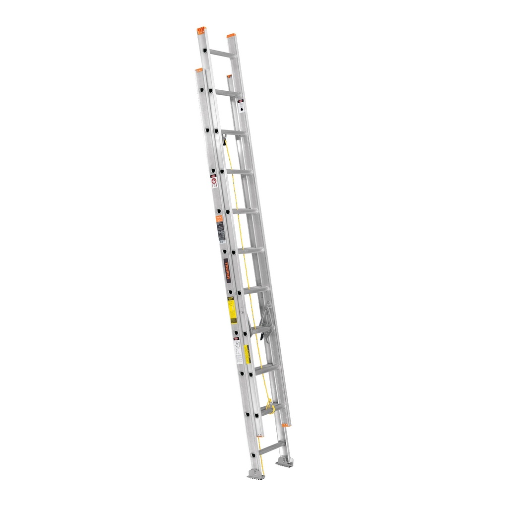 Escalera telescopica, 102 kg, 20 peldaños, Truper