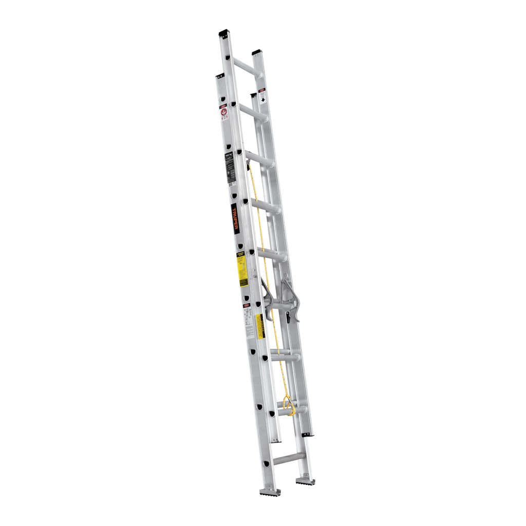 Escalera telescopica, 91 kg, 16 peldaños, Truper