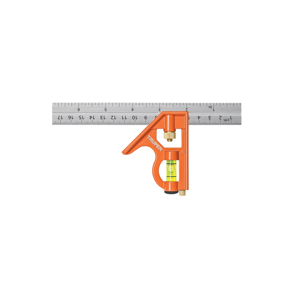 Escuadra de combinacion, largo 6", Truper