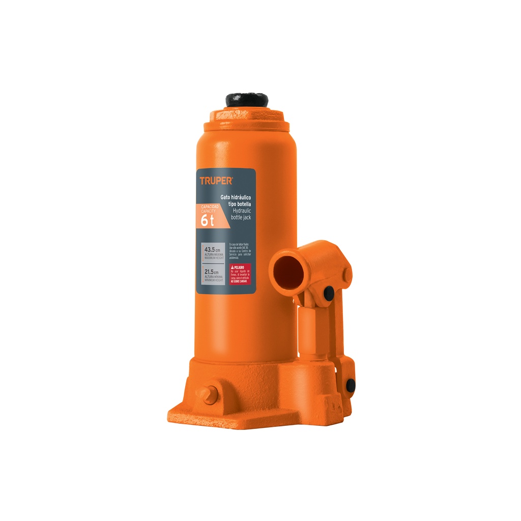 Gata hidraulica de botella 6 T, Truper