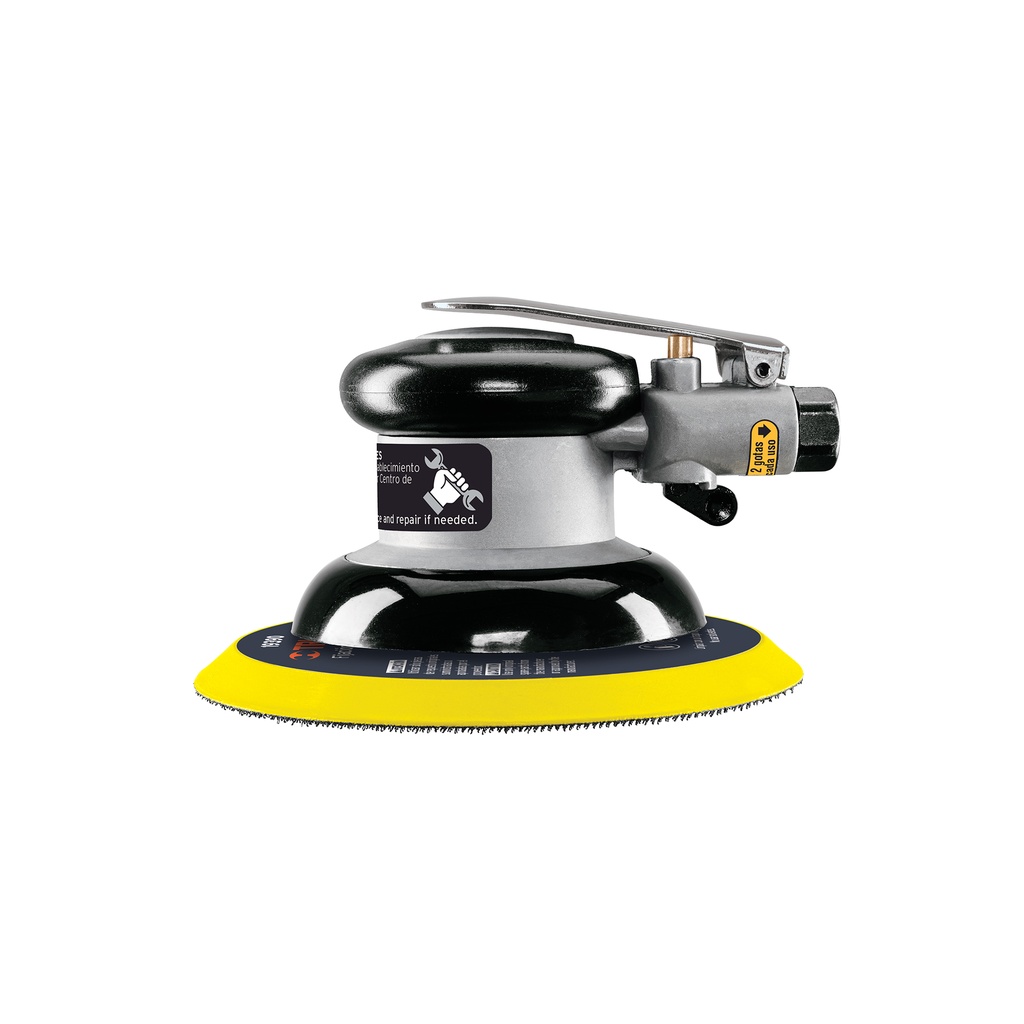 Lijadora orbital neumática industrial 6", Truper