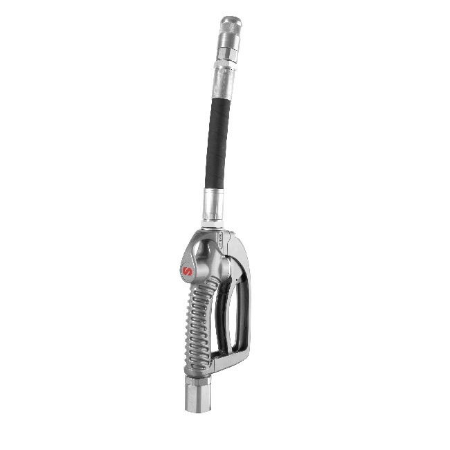 Pistola de alto caudal de despacho de aceite C/Manguera flexible recta + Boquilla Semiautomatica, Samoa