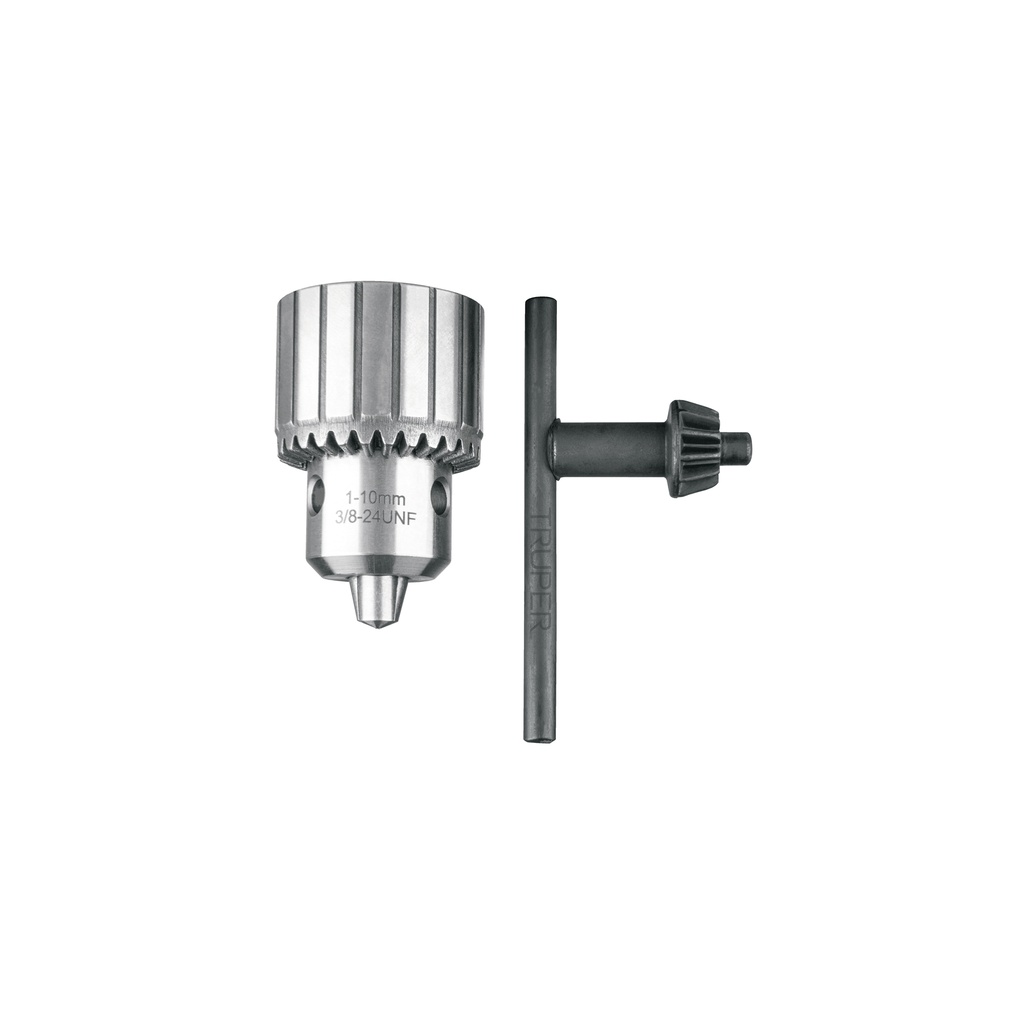 Broquero uso rudo 3/8" con llave, Truper Expert