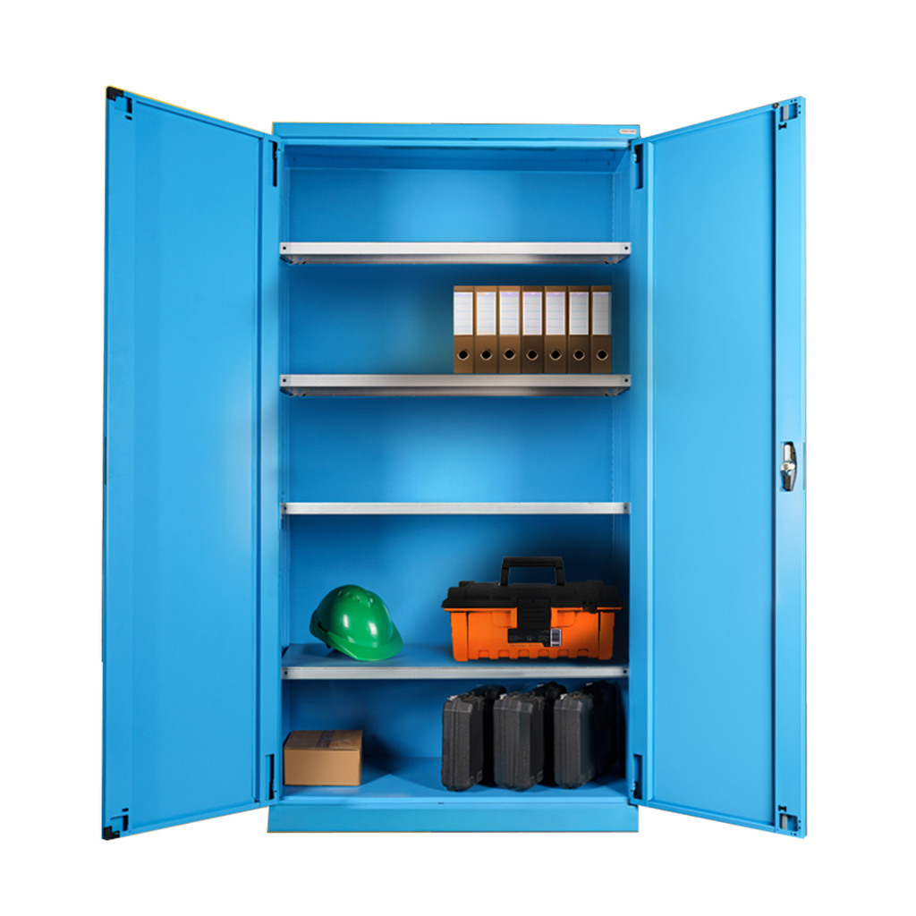 Armario c/puertas y divisores 512x555x1750h RAL 5012, Storage Compat