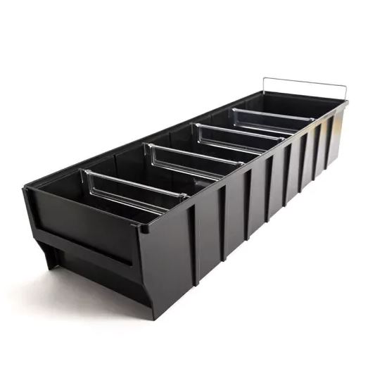 Gaveta Multibox Negro | 500x160x100 mm, Storage Compat