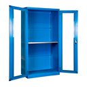 Armario Metalico AZUL | 1023x400x2000h  c/policarbonato, Storage Compat