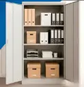 Armario Metalico Gris | 1023x400x2000h C/Contenedores, Storage Compat