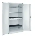 Armario Metalico Gris beige |1023x555x2000 PTAS TRANSPA, Storage Compat