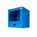 Armario porta PC Azul 717x635x810, Storage Compat