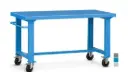 BANCO  AZUL | MOVIL DE 1500X800  CON RUEDAS, Storage Compat