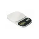 Báscula digital para cocina, 5 kg, plato de vidrio, Truper