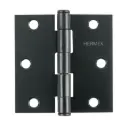 BC-256P Bisagra cuadrada 2 1/2", negro mate, cabeza plana, Truper Hermex