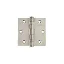 Bisagra cuadrada 3", acero inoxidable, plana, Truper Hermex
