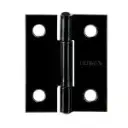 Bisagra rectangular 1-1/2" negra, Truper Hermex